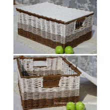 (BC-RB1009) Eco-Friendly Handmade Paper Rope Basket